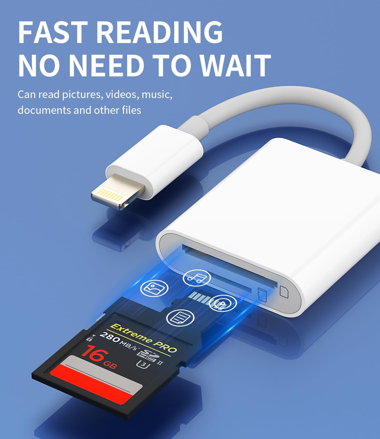 Amazon.com: Micro SD Card Reader for iPhone Ipad Memory Lightning